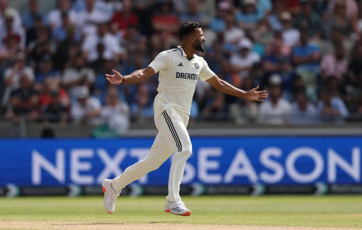 Akash Deep registers his maiden five-wicket haul in the ENG vs IND 2nd Test at Edgbaston