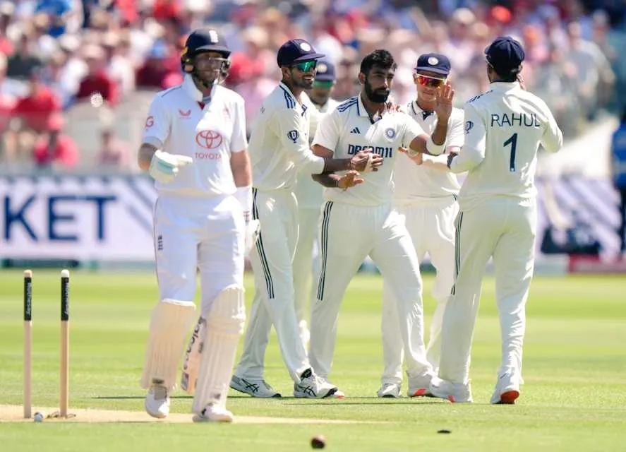 Joe Root Jasprit Bumrah 