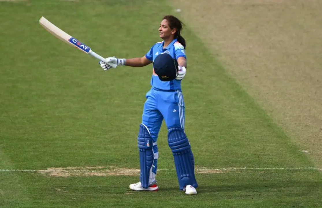 Harmanpreet Kaur Becomes First Visiting Batter to Hit Three ODI Hundreds in England