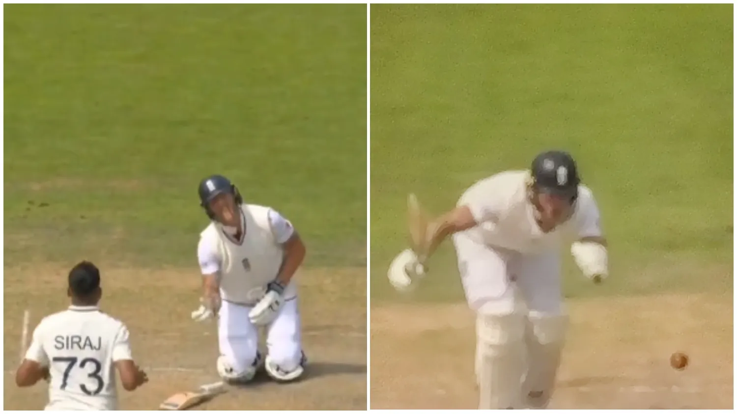 Mohammed Siraj vs Ben Stokes 