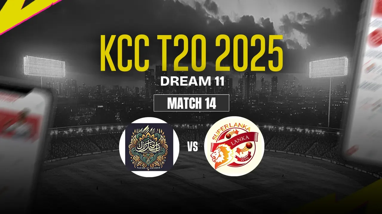 FEK vs SUL Dream11 Prediction, Fakhr-E-Kashmir vs Super Lanka