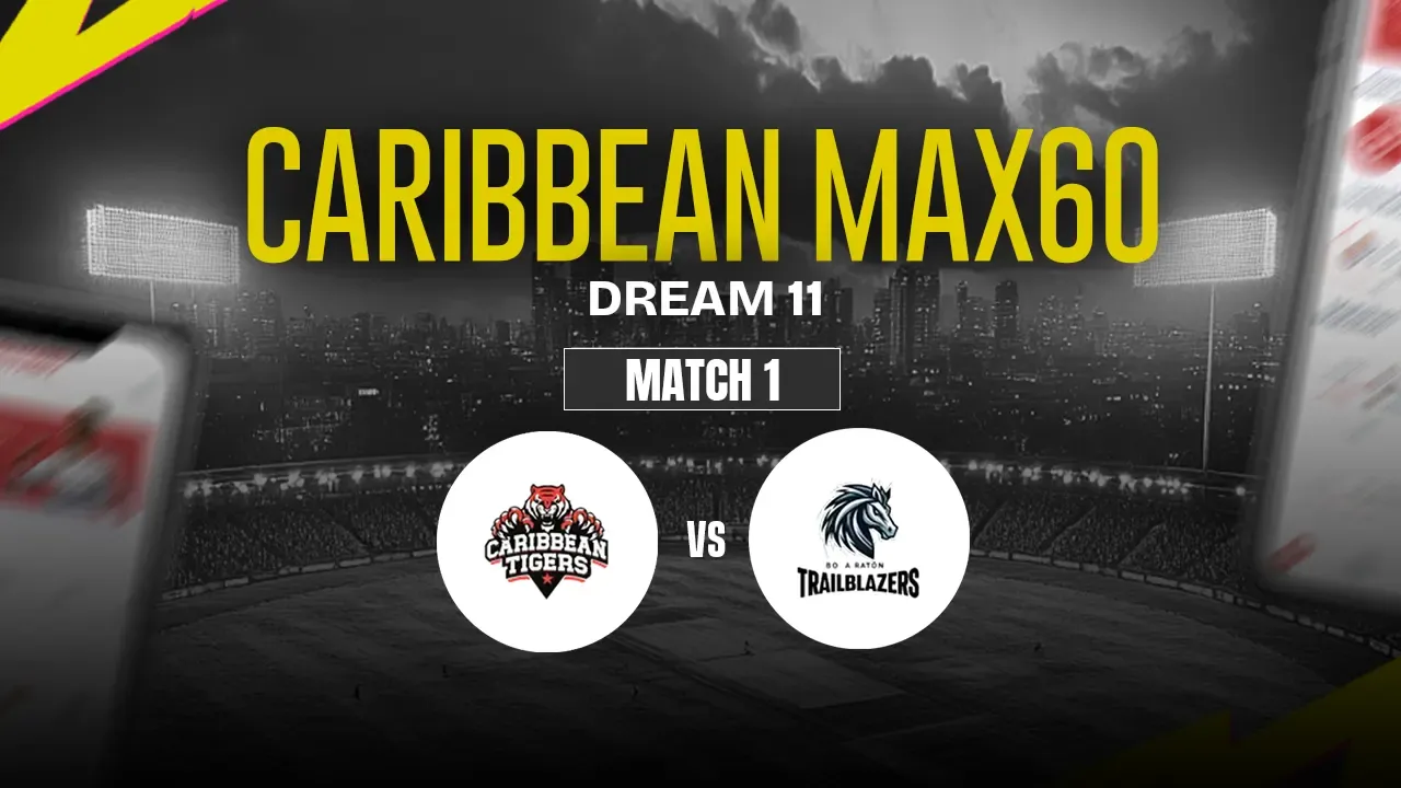 CAT vs BRT Dream11 Prediction, Caribbean Tigers vs Boca Raton Trailblazers
