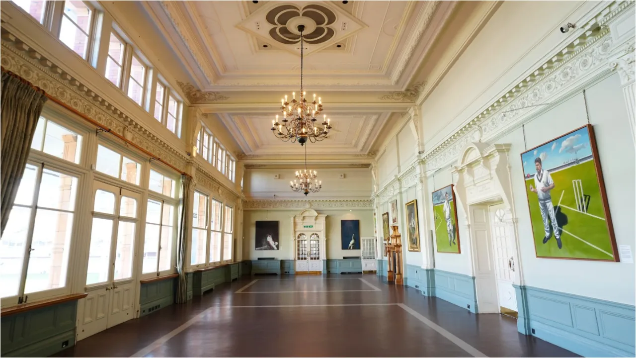 Lord's reveal iconic portrait of star player. 