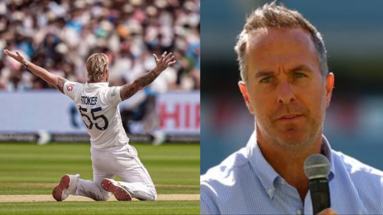 Michael Vaughan lauds Ben Stokes. 