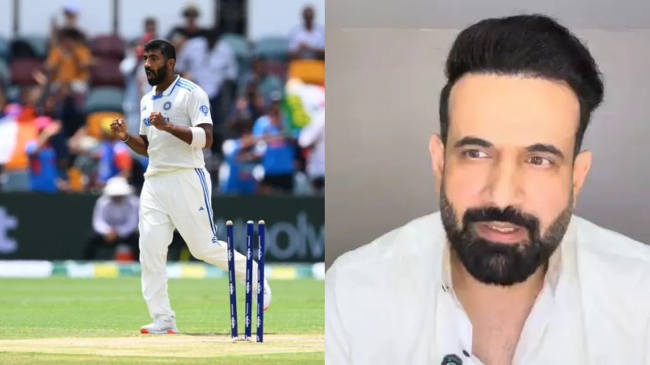 Irfan Pathan roasts Jasprit Bumrah. 