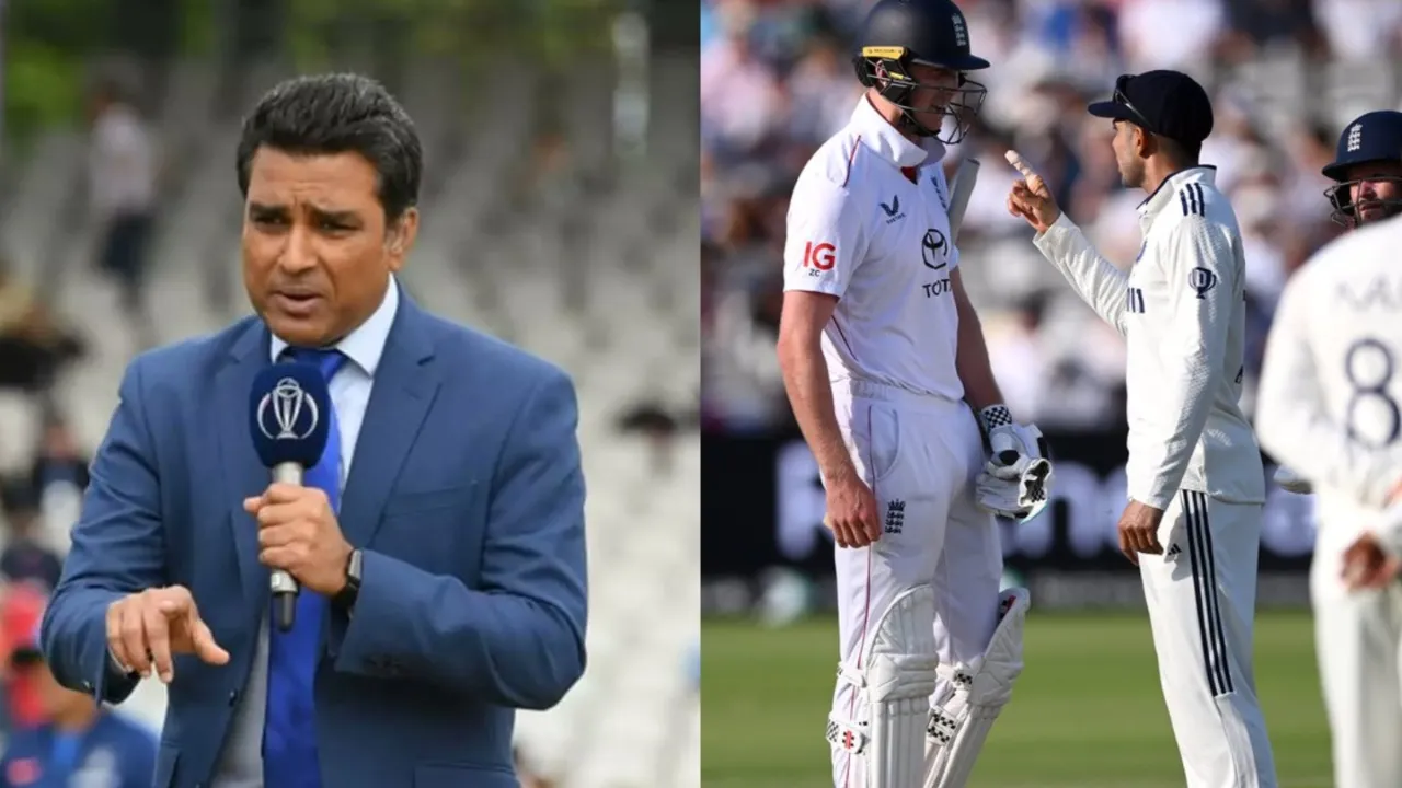 Sanjay Manjrekar questions Shubman Gill's sledging. 