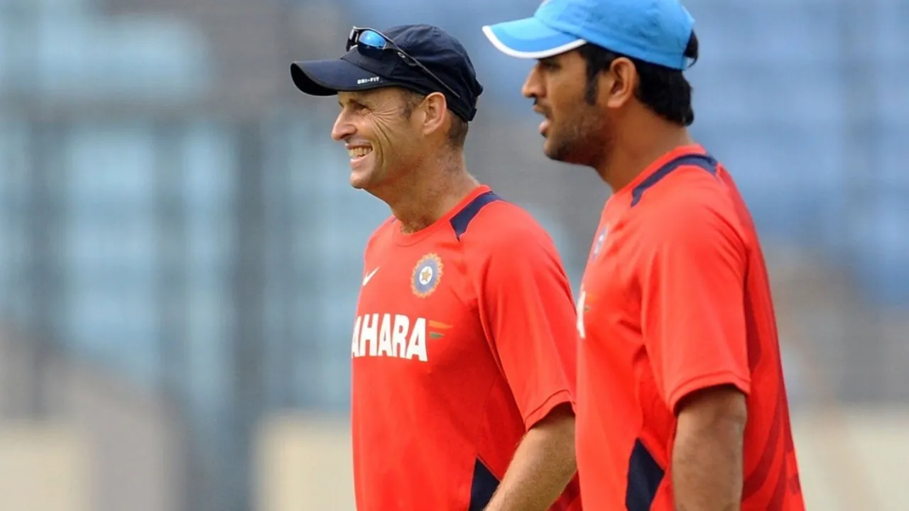 Gary Kirsten recalls MS Dhoni's debate. 