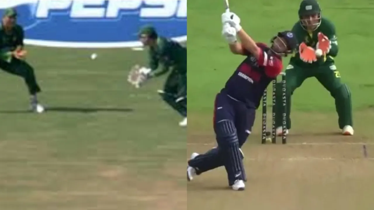 Kamran Akmal's hilarious wicket-keeping. 