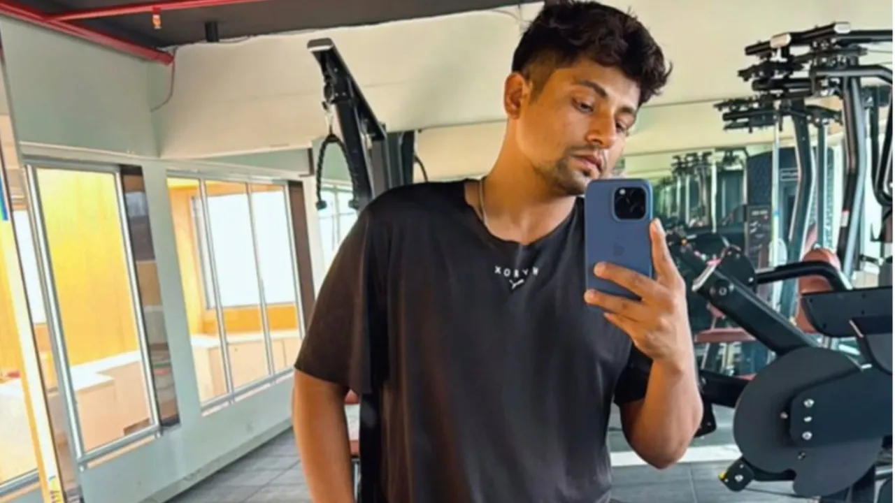 Sarfaraz gives credits for body transformation. 