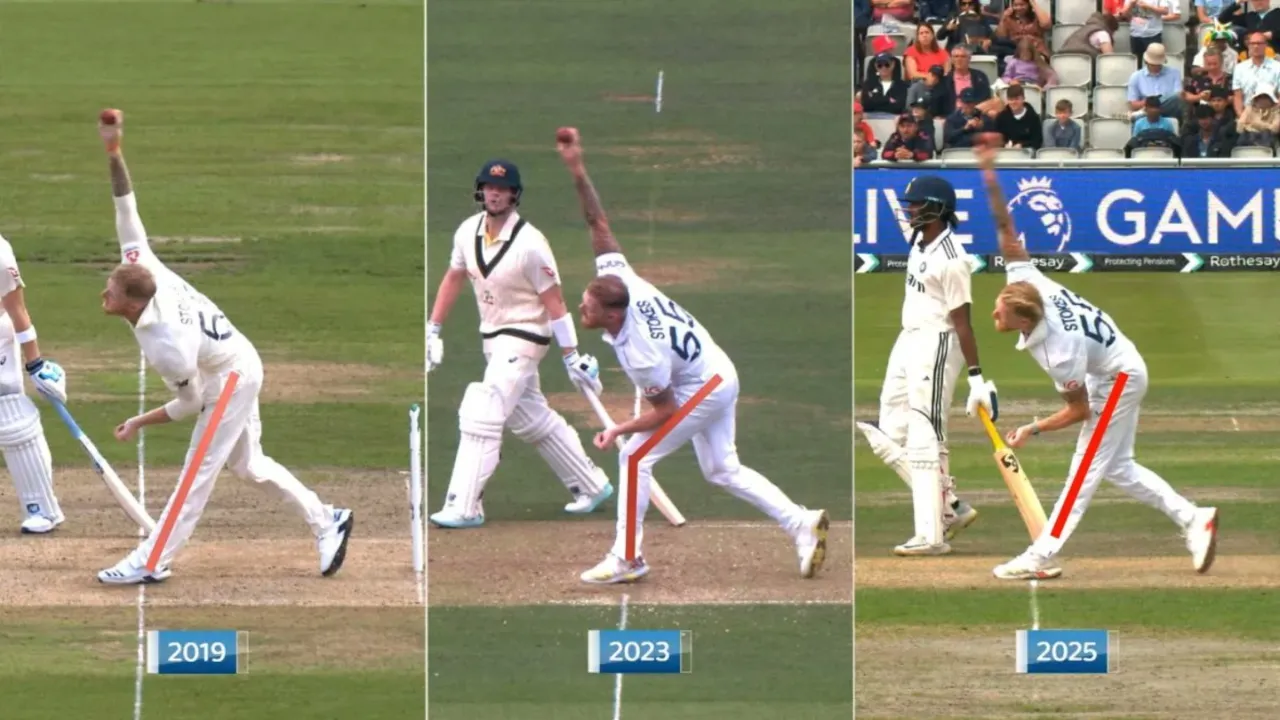 Former England player on Ben Stokes' bowling techniques. 