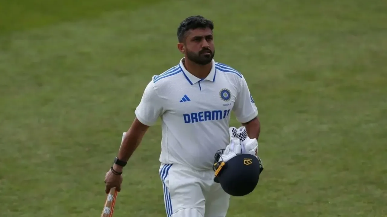 Karun Nair was dropped. 