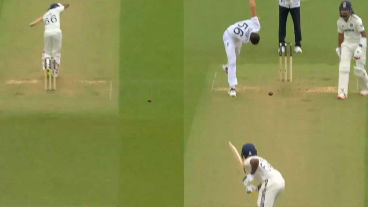 Josh Tongue's wayward poor over. 