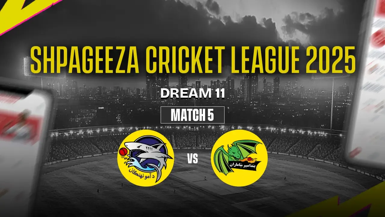 AM vs BD Dream11 Prediction, Amo Sharks vs Band-e-Amir Dragons