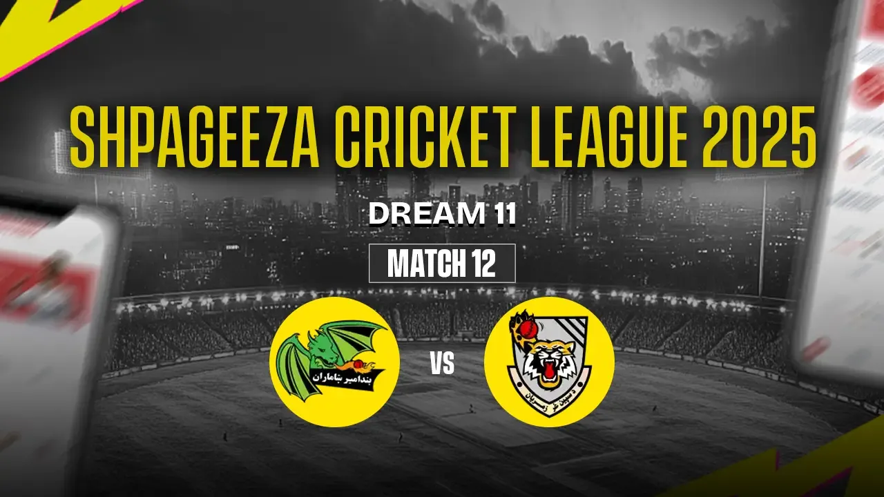 BD vs SG Dream11 Prediction, Band-e-Amir Dragons vs Speen Ghar Tigers