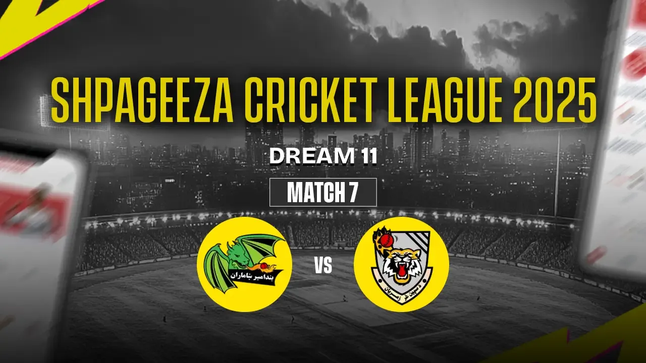 BD vs SG Dream11 Prediction, Band-e-Amir Dragons vs Speen Ghar Tigers