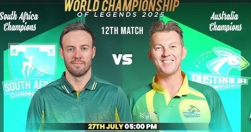 South Africa Champions vs Australia Champions