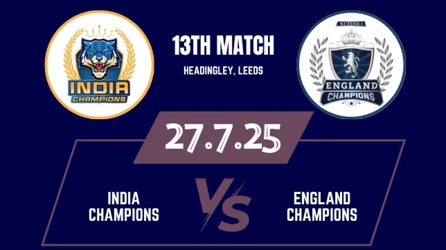 India Champions vs England Champions