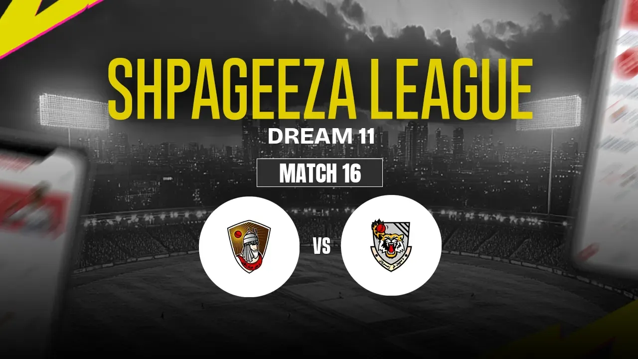 SG vs MAK Dream11 Prediction, Speen Ghar Tigers vs Mis-e-Ainak Knights