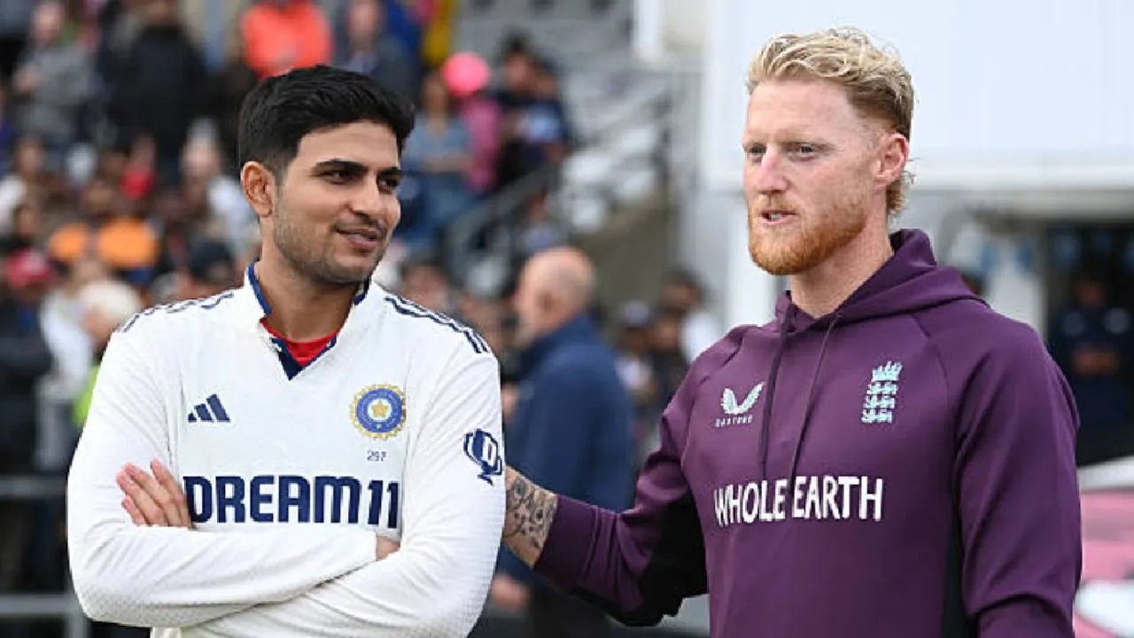 Shubman Gill and Ben Stokes