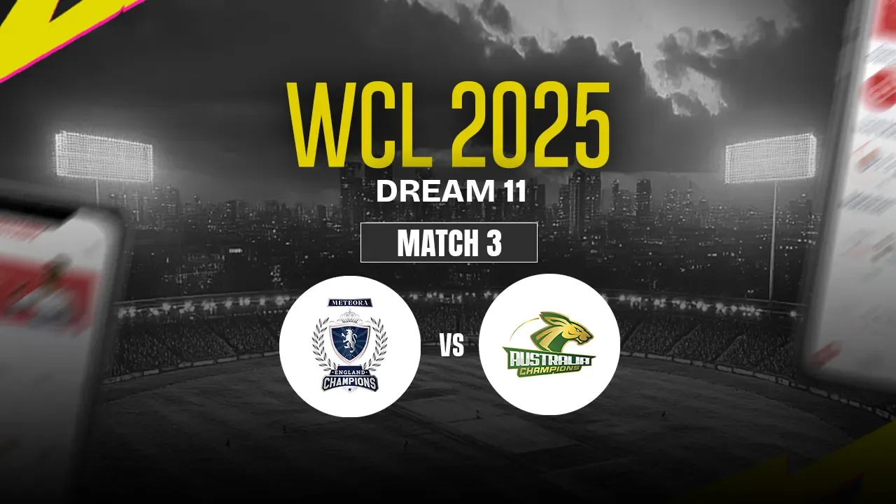EDC vs AAC Dream11 Prediction, England Champions vs Australia Champions