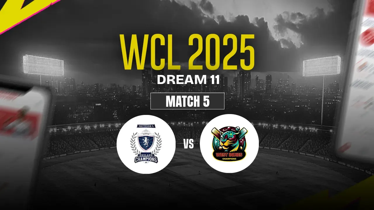 EDC vs WIC Dream11 Prediction, England Champions vs West Indies Champions