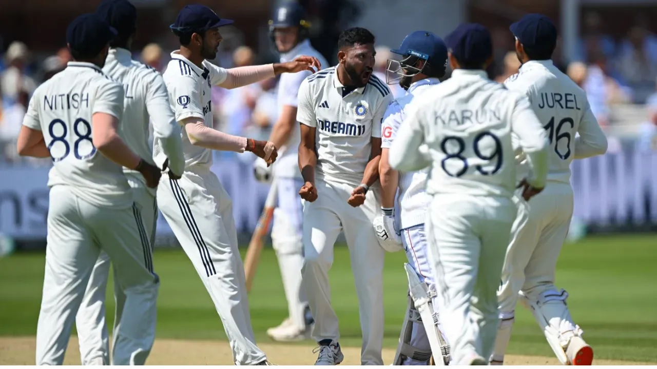 Mohammed Siraj fined for Code of Conduct Breach 