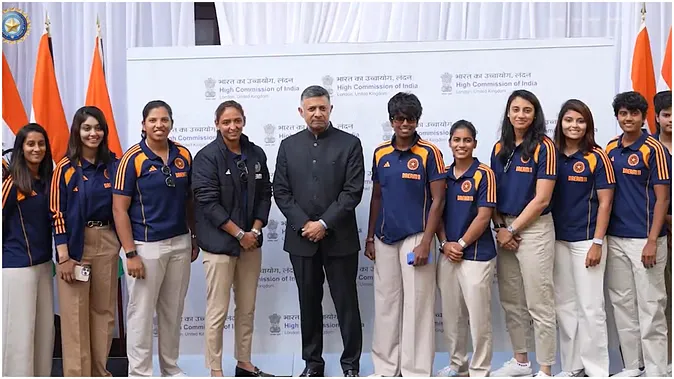 The Indian High Commission in London hosted a special dinner for the India Women’s Cricket 