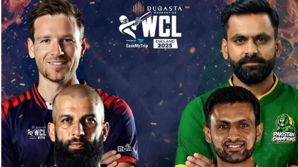 WCL 2025 match 1 weather and pitch report