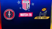 WAS vs NY Match 29