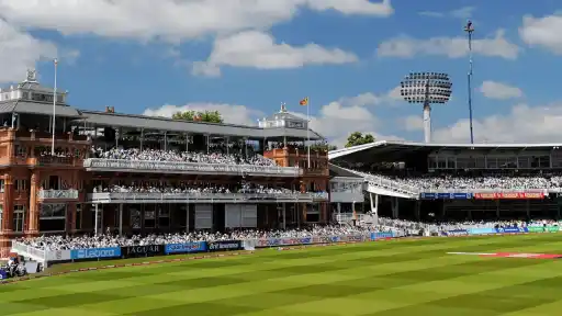 Lord’s Cricket Ground and its 2.5 M tilt