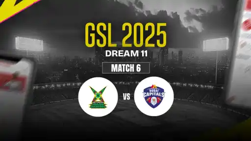 GUY vs DC Dream11 Prediction, Guyana Amazon Warriors vs Dubai Capitals