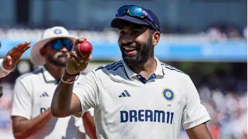 Jasprit Bumrah's name on Lord's honor board. 