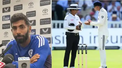Jasprit Bumrah tight-lipped on ball change.