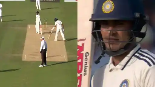 Ben Duckett teases Shubman Gill. 