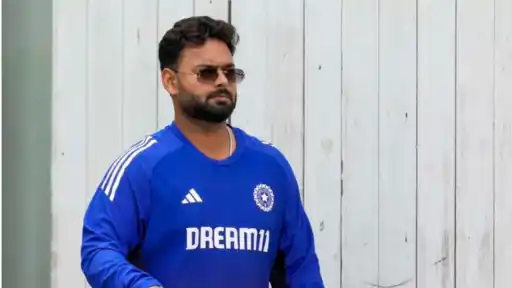 Rishabh Pant's fitness.