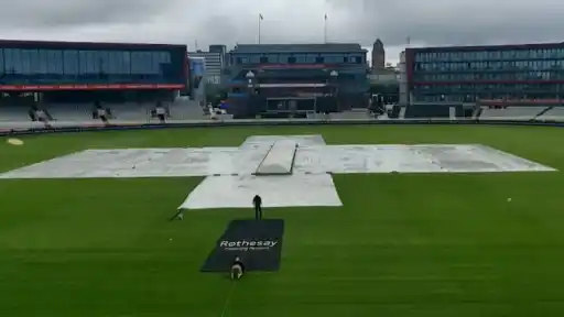 What are the chances of rain on Day 5 of 4th ENG vs IND 2025 Test 