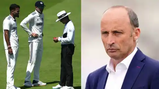 Nasser Hussain criticizes India’s call to replace dukes ball