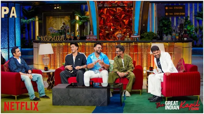 Gautam Gambhir, Yuzi Chahal, Rishabh Pant, and Abhishek Sharma