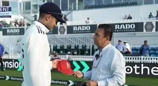 Sunil Gavaskar and Shubman Gill 