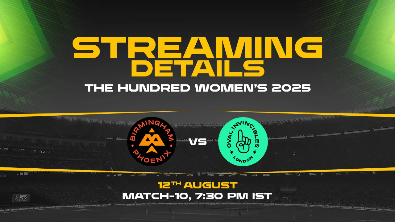 Birmingham Phoenix Women vs Oval Invincibles Women match 10