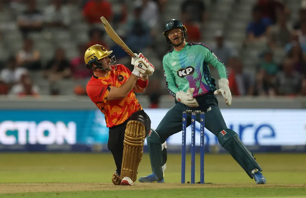 Oval Invincibles Men lost to Birmingham Phoenix Men in the Hundred 2025 match 10