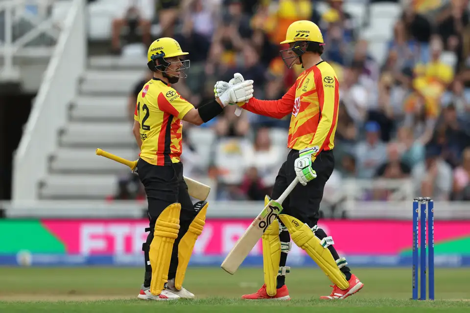 Southern Brave Men lost to Trent Rockets Men in Hundred 2025 match 15