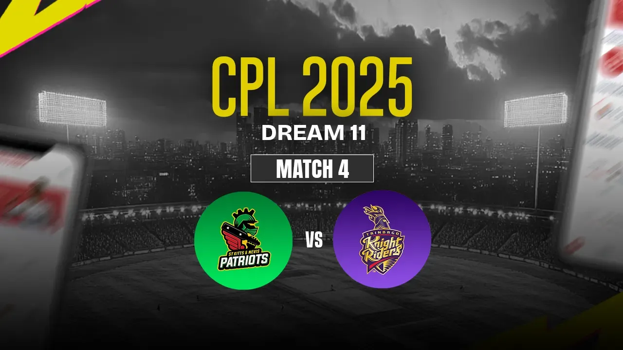 SKN vs TKR Dream11 Prediction, St Kitts and Nevis Patriots vs Trinbago Knight Riders