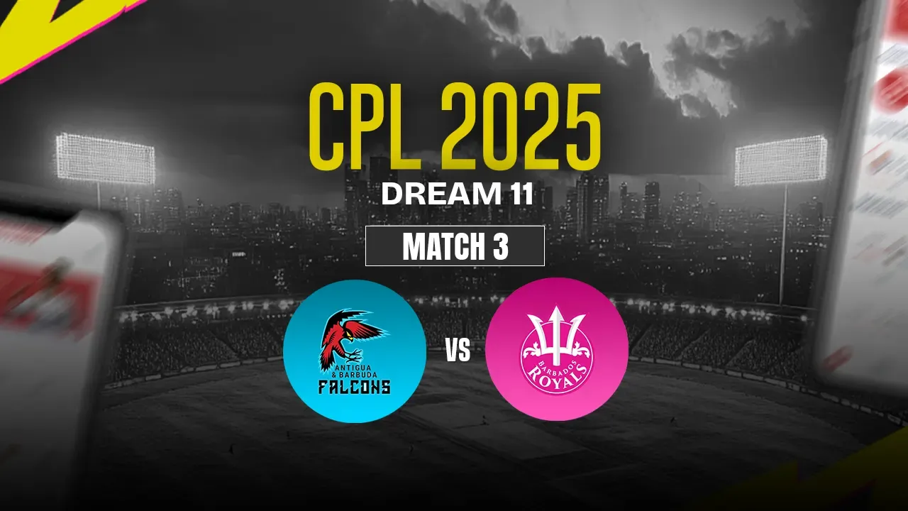 ABF vs BR Dream11 Prediction, Antigua and Barbuda Falcons vs Barbados Royals