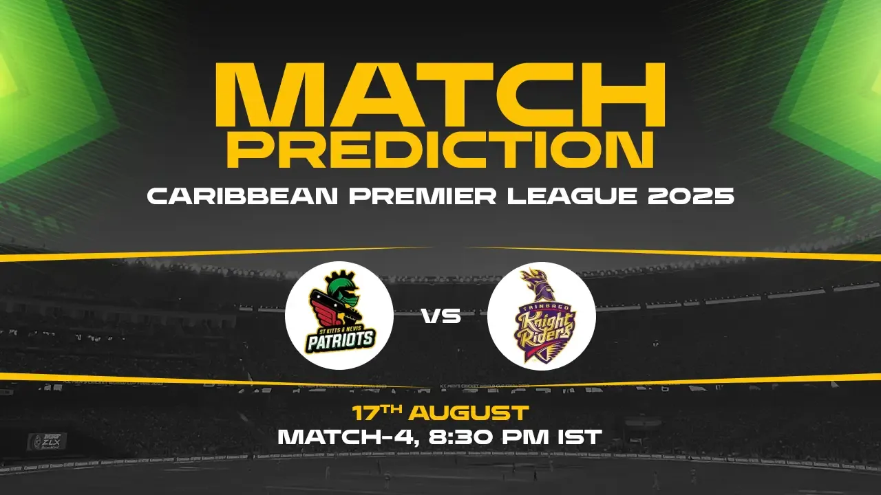 CPL 2025: STKNP vs TKR 4th Match, Match Prediction– Who will win the Match?