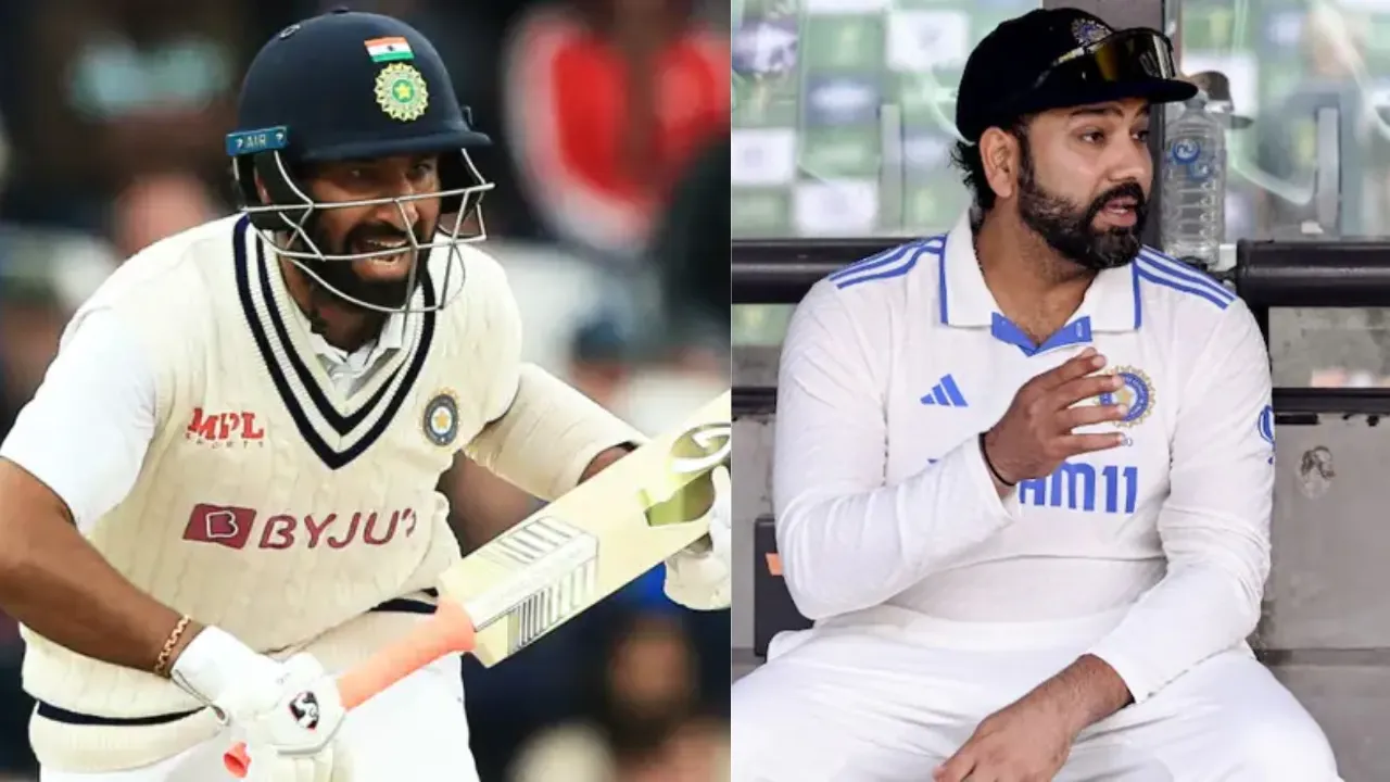 Cheteshwar Pujara vs Rohit Sharma