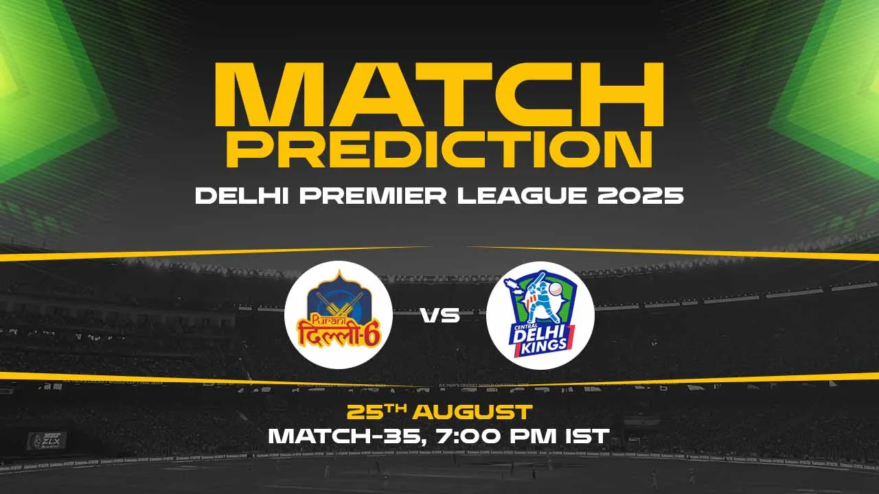 PD vs CDK Match 35, Delhi Premier League 2025