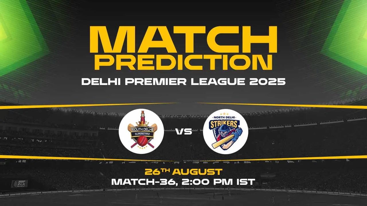 SDS vs NDS Today Match, Delhi Premier League 2025