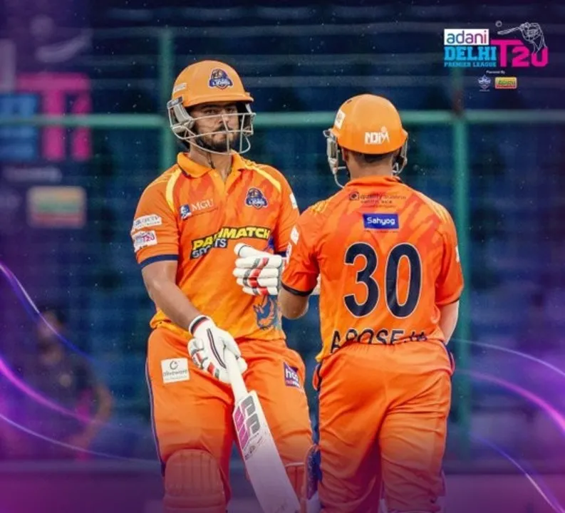 West Delhi Lions Seal Dramatic Win Over East Delhi Riders  by 7 Wicket