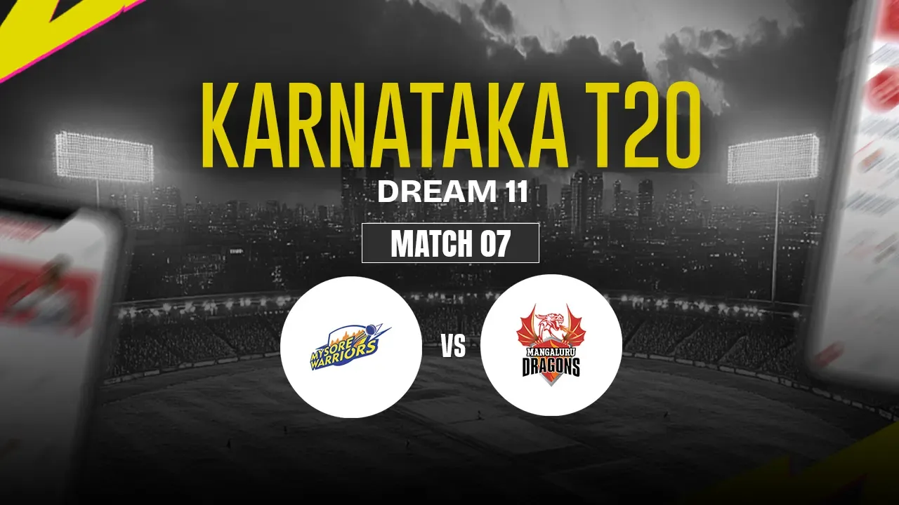MW vs MD Dream11 Prediction, Mysore Warriors vs Mangalore Dragons